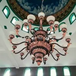 Pesona Lampu Joglo Tembaga Sentuhan Tradisional yang Elegan
